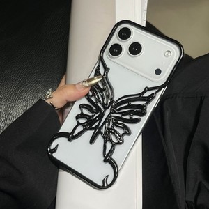 Coques de Téléphone Papillon 3D pour iPhone 17 Pro Max 16 15 14, Bordures Fines, Galvanoplastie, Antichoc, Dissipation de Chaleur - Product Image 5