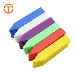 50 pezzi colorati ispessiti per piante da vivaio impermeabili con nome etichetta di piante in plastica da giardino - Product Image 3