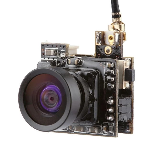 RC Micro Camera FPV AIO 5.8G 25MW 40CH 800TVL Transmitter LST-S2+ FPV Camera With OSD Parts for Racing Drone