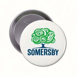 Pin de Solapa Personalizado con Forma Redonda, Logotipo Impreso, Lentejuelas, Metal, Magnético, Sin Níquel, con Pin de Seguridad - Product Image 4