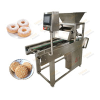 Machine automatique à rose, épandage et revêtement supérieur pour sésame, appareil d'épandage à donut, sucre en poudre, arrosage