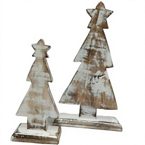 Articles décoratifs de Noël en bois personnalisables avec logo, vente en gros, articles décoratifs pour arbre de Noël, table et maison, articles décoratifs très demandés - Product Image 1