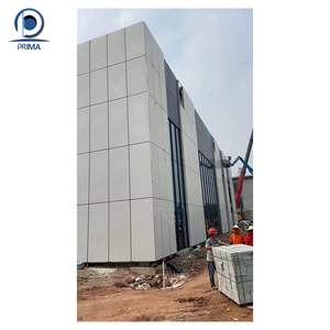 PRIMA Panneaux muraux rideaux extérieurs en aluminium modernes Système <span class=keywords><strong>de</strong></span> revêtement <span class=keywords><strong>de</strong></span> façade décoratif pour les projets <span class=keywords><strong>de</strong></span> construction <span class=keywords><strong>de</strong></span> bureaux <span class=keywords><strong>de</strong></span> centres commerciaux - Product Image 3