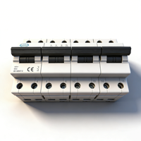Interrupteur de transfert manuel à double alimentation HANDELE HDCS-125 4P 100A 400V 50Hz 35mm monté sur rail DIN