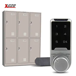 Zinc Alloy Smart Electronic Keyless Combination Number Digital Cam Safety Keypad Gym Touch Pad Locks