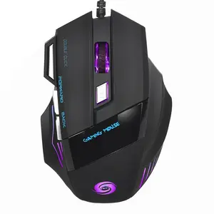 Pas cher professionnel haute DPI 5500 LED arc-en-ciel lumière souris de jeu USB filaire souris de jeu pour ordinateur portable ordinateur de bureau souris de jeu