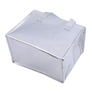 Sac isotherme portable de haute qualité, réutilisable, imperméable, en tissu non tissé, 20L, avec fermeture à glissière, pour la livraison de nourriture - Product Image 2