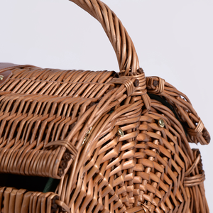 Cesto regalo in vimini appeso vassoio di vimini rotondo Rattan decorazioni vimini cesto pane - Product Image 5