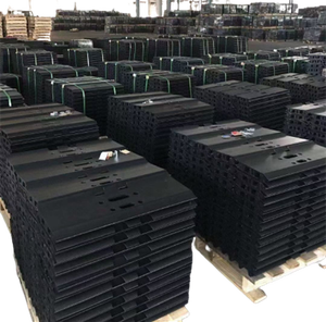 ประเทศจีนผู้ผลิต <span class=keywords><strong>PC100</strong></span> PC120 PC200 PC300 PC400ติดตามรองเท้ารถขุดติดตามแผ่นติดตามแผ่น - Product Image 1