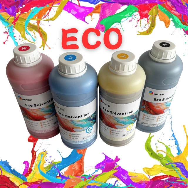 1000ml Eco Solvent Ink Print Water Based Inks Eco-solvent Ink for epson I3200-E1 DX5 XP600 I3200