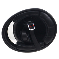 Casque intégral de moto en fibre de verre Retro Jet approuvé par les points