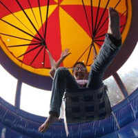 GMY Gonflables Fun Airborne Adventure Parachute Ride Sport Game Gonflable Rocker Bouncer pour Enfants et Adultes