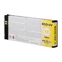 Cartouche d'encre Roland Eco-uv Euv/euv2/euv3/euv4/euvs pour imprimantes UV Versa 220ml Roland LEF-12/LEF-20/LEF-300/LEF2-200/LEF2-300