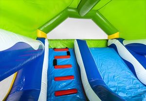 Offre Spéciale : Château <span class=keywords><strong>Gonflable</strong></span> Crocodile Personnalisé avec Toboggan pour Parcs Extérieurs - Product Image 2