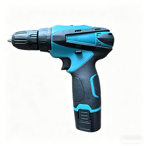 Perceuse sans fil multifonctionnelle 12V à vitesse variable 10mm avec lumière LED intégrée réversible pour usage domestique et bricolage - Product Image 3