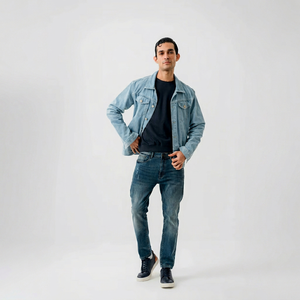 Chaquetas Vaqueras para Hombre, Nueva Colección 2026, Precio al por Mayor, Chaquetas Vaqueras Personalizadas para Hombre, Chaqueta Vaquera para Hombre, Chaqueta Vaquera en Oferta - Product Image 1