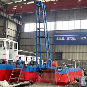 Draga de Succión Portátil Pequeña YONGSHENG de China, Barco de Dragado de Arena de Río <span class=keywords><strong>con</strong></span> Bomba y Caja de Cambios <span class=keywords><strong>en</strong></span> <span class=keywords><strong>Venta</strong></span> - Product Image 1