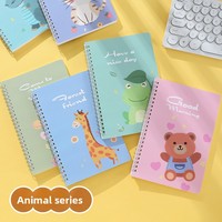 X38 Produits les mieux classés, cahier à spirales A5, couverture rigide, cahier d'anime, cahiers scolaires pour étudiants