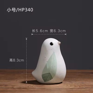 Ornements d'oiseaux en résine blanche pour bureau, salle d'étude et décoration intérieure, style nordique, directement de l'usine 2025 - Product Image 6