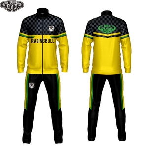 Chándal deportivo de sublimación de poliéster <span class=keywords><strong>3x</strong></span> personalizable, traje de entrenamiento físico ecológico para equipo para deportes de verano e invierno - Product Image 2