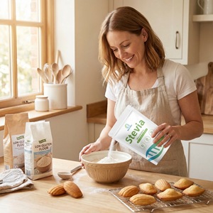 Confezione Personalizzata per Alimenti: Miscela Biologica di Allulosio e Stevia Rebaudioside M, Dolce come lo Zucchero - Product Image 5