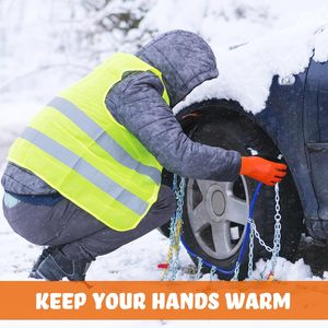 Guantes de punto sumergidos de PVC con forro de algodón Guantes térmicos impermeables - Product Image 5