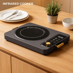 Cocina de Inducción de 3500W, Infrarroja, de Acero Inoxidable Resistente, Gran Capacidad, Calentamiento Rápido, Pantalla Digital, Doble Potencia - Supp - Product Image 5