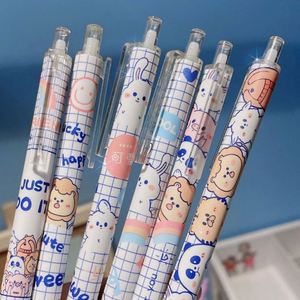 ปากกามาร์คเกอร์แบบกดลายการ์ตูนน่ารัก ขนาด 1 มม. หัวพลาสติกแบบจุดกาวถาวร สำหรับการ์ด กระดาษ สมุดบัญชี วาดภาพ และเขียน - Product Image 3