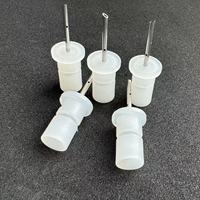 Tête d'injecteur médical de précision personnalisée tête de verrouillage Ruhr pointe d'aiguille et tête de connecteur