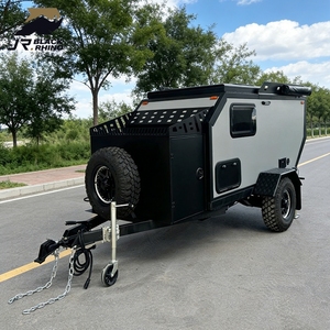 Minicamper Plegable Híbrido Moderno de Alta Resistencia, Ecológico, de Acero Galvanizado para Exteriores - Product Image 1