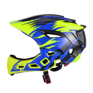 Casque de <span class=keywords><strong>vélo</strong></span> d'équilibre pour enfants, scooter, <span class=keywords><strong>vélo</strong></span> <span class=keywords><strong>à</strong></span> <span class=keywords><strong>roulettes</strong></span>, casque complet avec menton amovible, nouveau style, livraison gratuite - Product Image 1