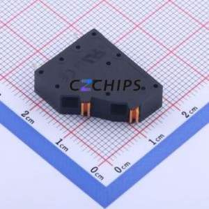 KFM736H-5.0-2*1P Spring Terminal Block Through hole Component (THT),P=5mm Connector 2x1P 5mm Black 2P - Product Image 2