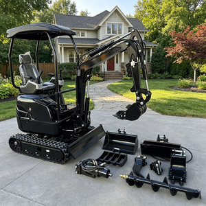 Mini-excavatrice agricole XJ-16 de 1,6 tonne avec moteur 5 cylindres, livraison gratuite, à vendre - Product Image 4