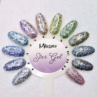 Fabricants de vernis à ongles en gel uv de haute qualité, longue durée pour la peinture des ongles, fournitures de salon, gel étoile platine