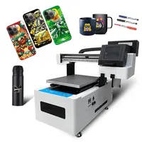 JESI A3 Pro A2 UV DTF Printer Casing Ponsel Mesin Cetak LOGO Kaca Akrilik 40X50cm UV Printer Pipih UV Printer UV