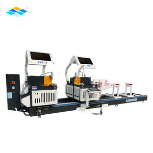 Sierra <span class=keywords><strong>Ingletadora</strong></span> Automática Industrial de 45 Grados con Amplio Rango de Corte, Máquina de Corte de Perfiles de Aluminio CNC para Ventanas y Puertas - Product Image 1