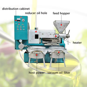 เครื่องกดน้ำมันออร์แกนิกอัตโนมัติสำหรับข้าวโพด คาโนลา และละหุ่ง แบบสกัดเย็น พร้อมน้ำมันละหุ่งสูตรใหม่และปรับปรุงแล้ว - Product Image 1