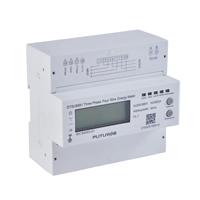 Medidor de Energía Multifunción Trifásico 7P MODBUS-RTU RS485/Wifi/Bluetooth/GPRS/3G/4G 3*5(100)A con Pantalla LCD Retroiluminada