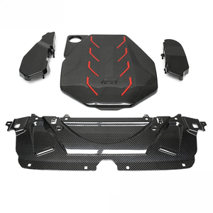 Kit de garniture de compartiment moteur en fibre de carbone sèche pour BMW G90 G99 M5 2024+ - Product Image 2