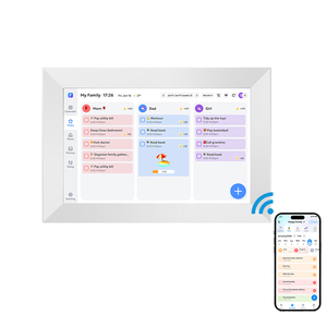 Lịch điện tử treo tường 10 inch tùy chỉnh, màn hình cảm ứng IPS, thiết bị lập kế hoạch kỹ thuật số với quản lý thời gian thông minh - Product Image 1
