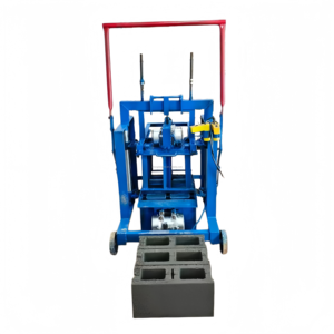 Semi-Automatic Road Paving Hollow Concrete <b>Block</b> Making Machine Mobile Cement <b>Block</b> Making Machine <b>Block</b> Maker Manufacturing - Product Image 1