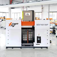Machine à scier à ruban horizontale CNC intelligente et sécurisée Loginfly modèle BSV160130P pour la fabrication industrielle du métal, très demandée en Europe