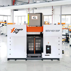 Machine à scier à ruban horizontale CNC intelligente et sécurisée Loginfly modèle BSV160130P pour la fabrication industrielle du métal, très demandée en Europe - Product Image 2