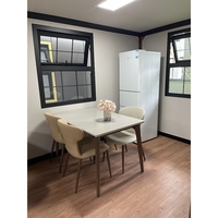 Maison conteneur extensible intelligente de 20 pieds et 40 pieds avec 3 chambres pour hôtel, maison, magasin