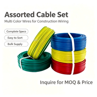 Fil électrique H07V-U 10 mm² en cuivre pur à 99,99 %, câble de construction monoconducteur isolé PVC pour câblage résidentiel et industriel