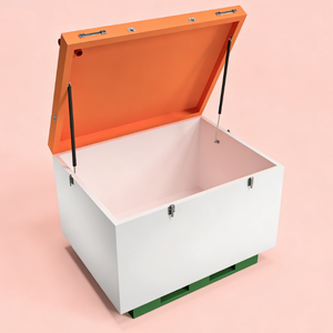 Caja de seguridad ignífuga para baterías M con diseño anti-quemaduras para paquete de baterías de almacenamiento de energía solar comercial LiFePO4 de 40 kWh - Product Image 1