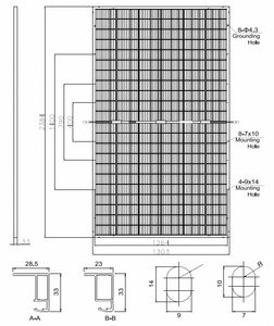 Painel Solar TDC N-type 720W 700W 710W 750W Painel Solar Topcon Bifacial de Vidro Duplo - Product Image 5
