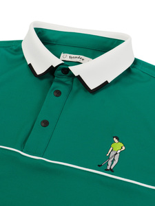 Men'<b>s</b> Red Short Sleeve <b>Polo</b> <b>Shirt</b> Embroidered <b>Golf</b> Logo Pique Cotton Breathable Regular Fit <b>Golf</b> <b>Shirts</b> - Product Image 6