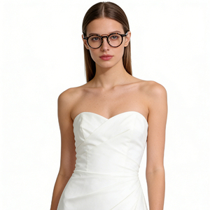 <span class=keywords><strong>Gafas</strong></span> Redondas Retro al por Mayor, Nuevo Estilo, Monturas sin Receta que se Pueden Adaptar a Lentes <span class=keywords><strong>Graduadas</strong></span> - Product Image 2