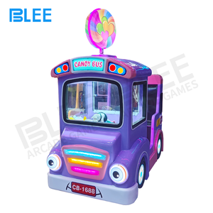 Parc d'attraction Jeu d'arcade à pièces Kid Ride Candy <span class=keywords><strong>Bus</strong></span> Gift Toy Machine 2 en 1 Swing Game and Crane Claw Game Machine - Product Image 3
